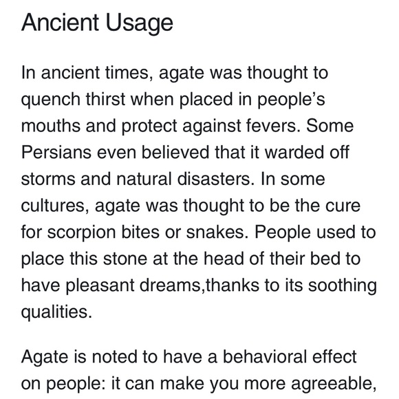 Mini Protection Amulet. Hand Carved, Cut, and Polished from Tree Moss Agate. - Picture 14 of 17